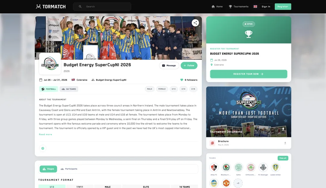 Budget Energy SuperCupNI 2026