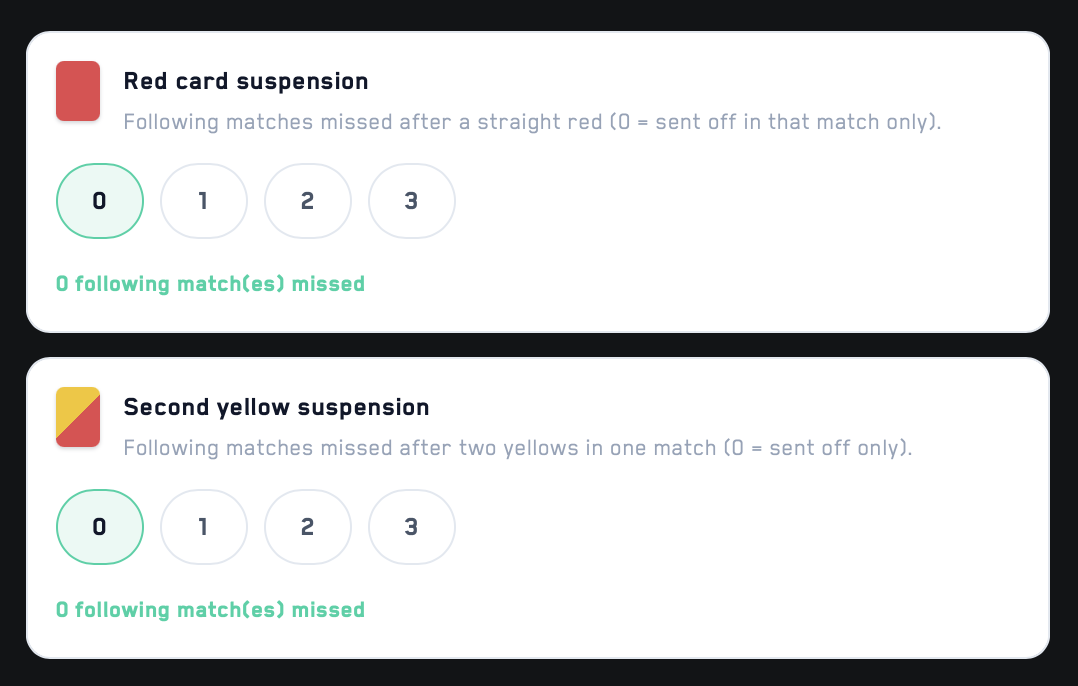 Discipline & Suspensions